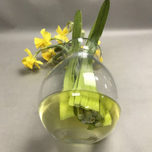 Load image into Gallery viewer, Glass Vase with Yellow Flowers (19")
