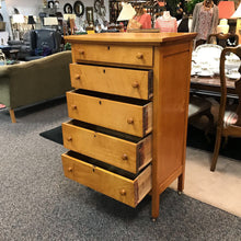 Load image into Gallery viewer, Northern Maple 5 Drawer Dresser (47x30x17)
