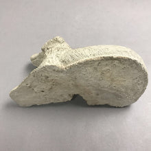 Load image into Gallery viewer, Stone Puppy Laying Down Figurine Yard Art (10")
