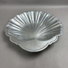 Load image into Gallery viewer, Silver-Plated Shell Shaped Dish (15")
