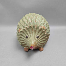 Load image into Gallery viewer, Green Ceramic Hedgehog (9")
