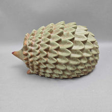Load image into Gallery viewer, Green Ceramic Hedgehog (9")
