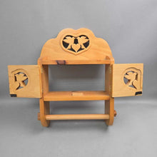 Load image into Gallery viewer, Wooden Kitchen Shelf / Paper Towel Holder (19.5x15x5)

