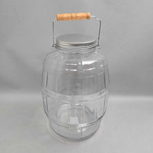 Load image into Gallery viewer, Anchor Hocking 2.5-gal. Clear Glass Barrel Jar (13")
