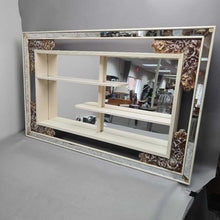 Load image into Gallery viewer, Mid-Century Mirrored Display Shelf (24x38x3.5)
