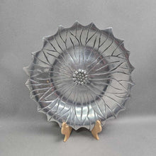 Load image into Gallery viewer, Cast Aluminum Sunflower Serving Tray/Centerpiece (14")
