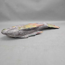 Load image into Gallery viewer, Vintage Wood Rainbow Fish Figurine (20")(As Is)
