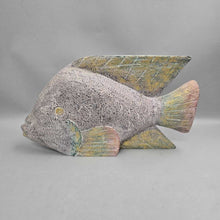 Load image into Gallery viewer, Vintage Wood Rainbow Fish Figurine (19")(As Is)
