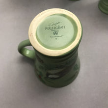 Load image into Gallery viewer, Set of 4 Pfaltzgraff Winterwood Chickadee Tall Coffee Latte Mug (5")
