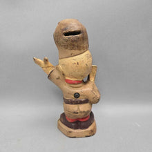 Load image into Gallery viewer, Cast Iron Vintage Elmer Fudd Character Coin Bank Piggy Bank (8")
