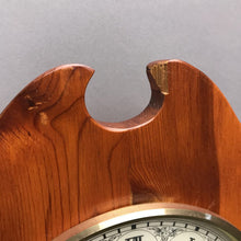 Load image into Gallery viewer, Wooden Battery-Operated Quartz Pendulum Wall Clock (19.5x10) (As-Is)
