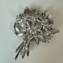 Load image into Gallery viewer, Vintage Enamel Floral Bouquet Brooch Pin (2.25")
