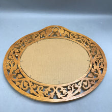 Load image into Gallery viewer, Scroll-Dawn Wooden Framed Mirror (16x18)
