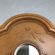 Load image into Gallery viewer, HOMCO MCM Wood Look Window Pane Wall Mirror Vintage Shabby Farm House (20x12)
