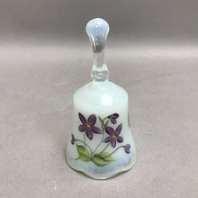 Load image into Gallery viewer, Fenton Purple/White Hand Painted Signed Bell
