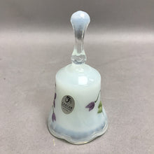Load image into Gallery viewer, Fenton Purple/White Hand Painted Signed Bell
