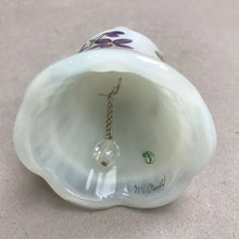 Load image into Gallery viewer, Fenton Purple/White Hand Painted Signed Bell
