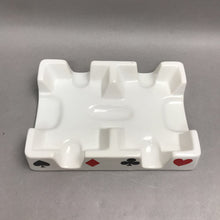 Load image into Gallery viewer, Vintage I. Godinger &amp; Co Ceramic Playing Card Holder (7.5x5.5)
