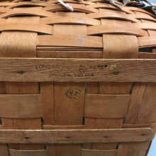 Load image into Gallery viewer, Longaberger Square Cake or Pie Basket with LIner 1991 (6x12x12)
