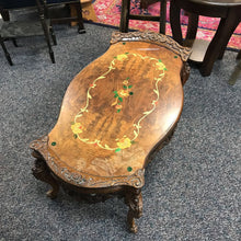 Load image into Gallery viewer, Italian Inlay Coffee Table AS IS (19x41x23)
