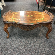 Load image into Gallery viewer, Italian Inlay Coffee Table AS IS (19x41x23)
