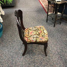 Load image into Gallery viewer, Antique Embroidered Chair (34x17x19)
