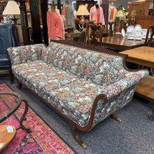 Load image into Gallery viewer, Antique Floral Print Sofa (35x92x32)
