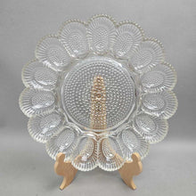 Load image into Gallery viewer, Clear Glass Hobnail Deviled Egg Plate (11")
