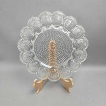 Load image into Gallery viewer, Clear Glass Hobnail Deviled Egg Plate (11")
