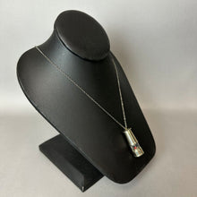 Load image into Gallery viewer, Vintage Silvertone Miner's Safety Lamp Pendant on 24" Chain (1.5")
