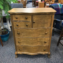 Load image into Gallery viewer, Antique Birdseye Maple Dresser 5 Drawer (46x36x20)
