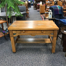Load image into Gallery viewer, Antique Oak Library Table AS IS (31x48x28)
