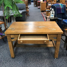 Load image into Gallery viewer, Antique Oak Library Table AS IS (31x48x28)
