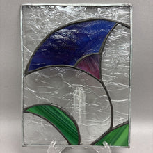 Load image into Gallery viewer, Stained Glass Flower Window Art (10x7)(4 Available)
