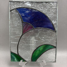 Load image into Gallery viewer, Stained Glass Flower Window Art (10x7)(4 Available)

