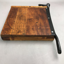 Load image into Gallery viewer, Vintage INGENTO No. 1 6” Paper Cutter Ideal School Supply Co. Chicago USA (13")
