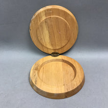 Load image into Gallery viewer, Vintage Wood Hamburger Press Rooster Made in Japan Retro Kitchen (5.5")
