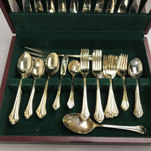 Load image into Gallery viewer, 63 Piece Set Stainless Flatware China
