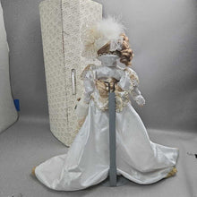 Load image into Gallery viewer, Franklin Heirloom Dolls "Kristina"; First Annual Gibson Girl Porcelain Doll (21"
