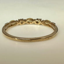 Load image into Gallery viewer, 10K Gold Multicolor Topaz Stacking Ring sz 6.75 (1.0g)
