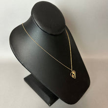 Load image into Gallery viewer, 10K Black Hills Gold Hummingbird Heart Pendant on 18" Gold Filled Chain Necklace &amp; Earrings Set (1.9g)
