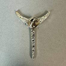 Load image into Gallery viewer, Lavaggi American Angel Brooch Pin NIB (2")

