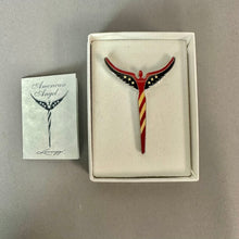 Load image into Gallery viewer, Lavaggi American Angel Brooch Pin NIB (2")
