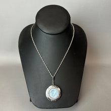 Load image into Gallery viewer, Kirk's Folly Love Never Dies Moonglow Dream Angel Locket Necklace NIB (30")
