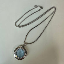 Load image into Gallery viewer, Kirk's Folly Love Never Dies Moonglow Dream Angel Locket Necklace NIB (30")
