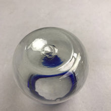Load image into Gallery viewer, Mexican Hand Blown Cobalt Blue Rim Wine Glass (4")(8 Available)
