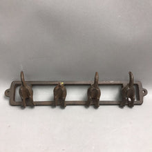Load image into Gallery viewer, Cast Iron Puppy Tail Wall Hook (3x12)(As Is)
