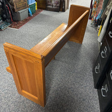 Load image into Gallery viewer, Oak Church Pew (34x72x24)
