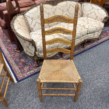 Load image into Gallery viewer, Ladder Back Woven Seat Chair (44x20x18)
