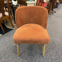 Load image into Gallery viewer, World Market Rust Upholstered Chair (31x23x24)
